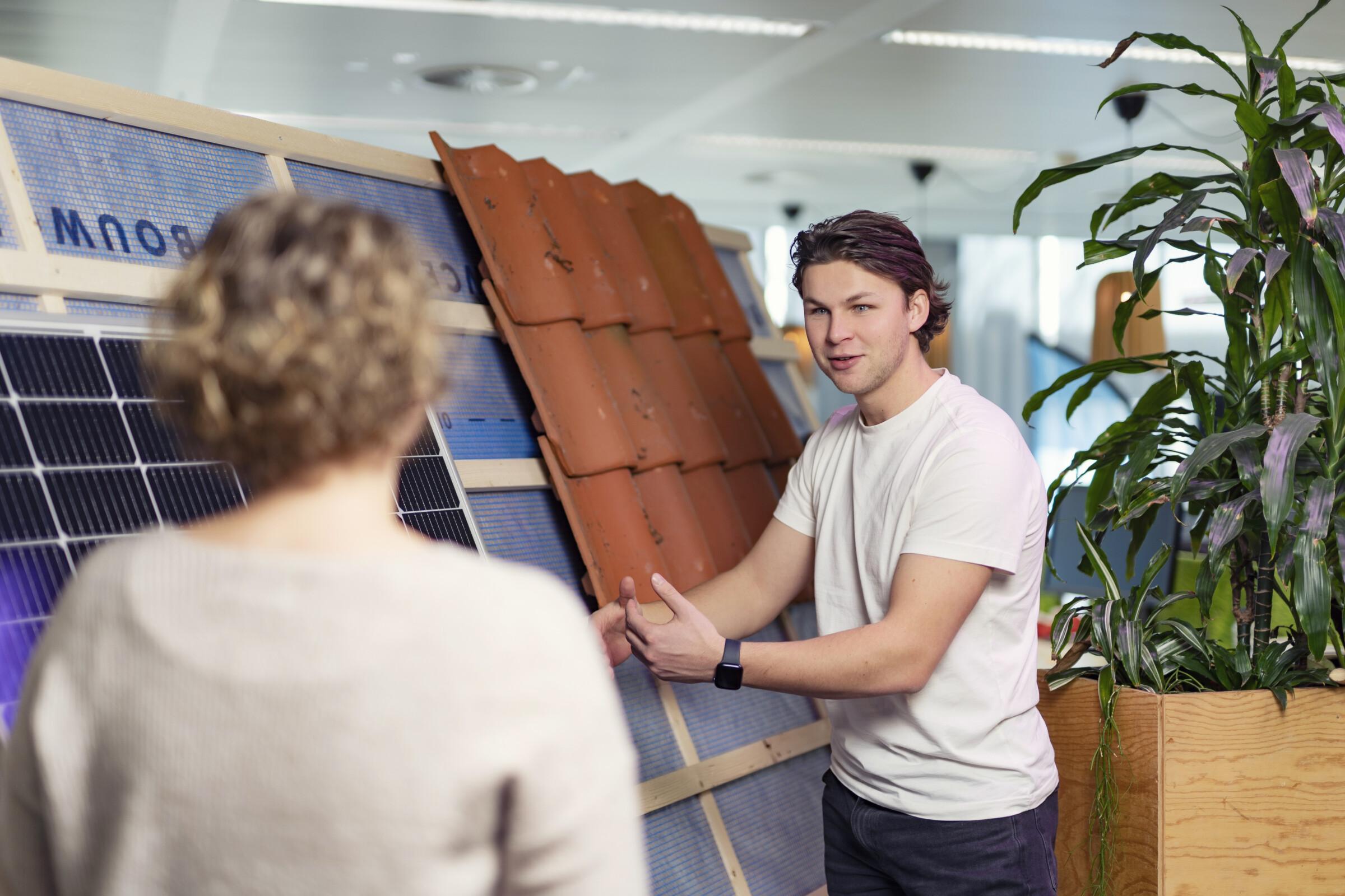 Service uitleg installatie zonnepanelen